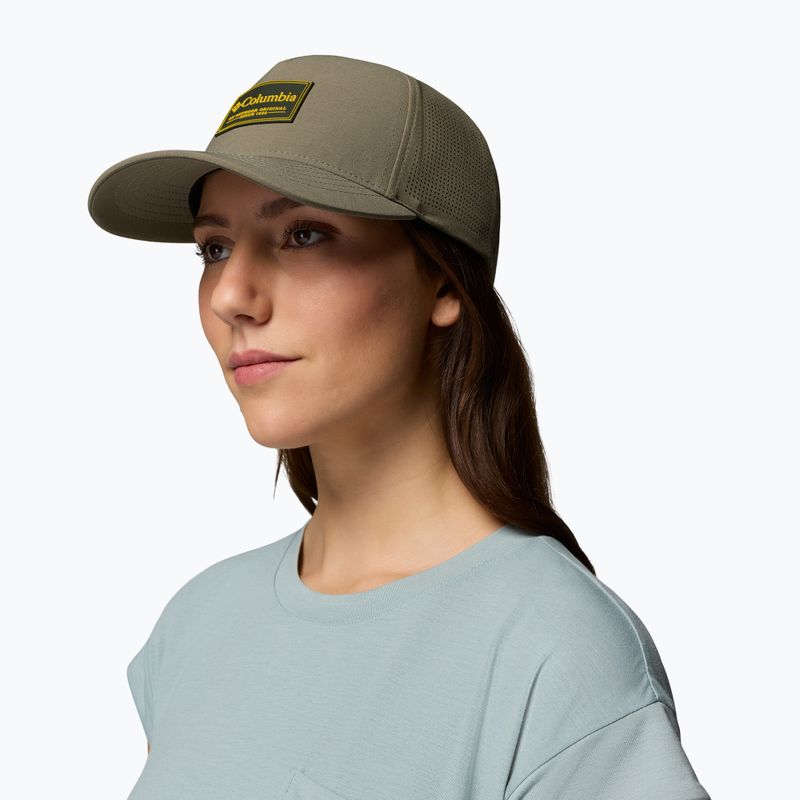 Kepurė su snapeliu Columbia Mountaincap II 3D Stretch Snapback stone green/outdoor original 3
