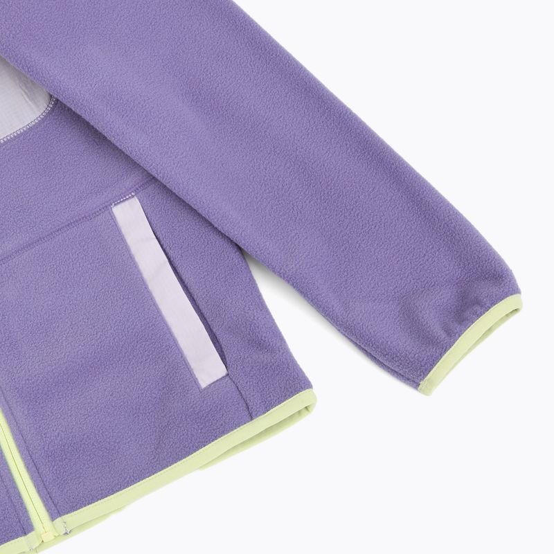 Vaikiškas flisinis džemperis Columbia Fast Trek V Full Zip stormwatch/lavender pearl 4