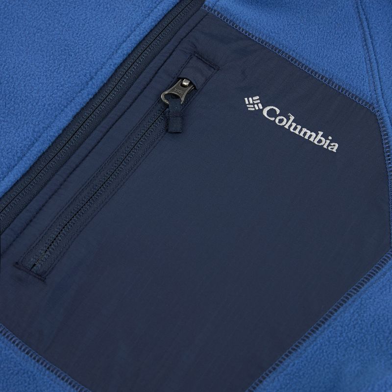 Vaikiškas flisinis džemperis Columbia Fast Trek V Full Zip mountain blue/collegiate navy 3