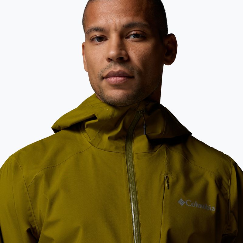 Vyriška softshell striukė Columbia Trailborne 2.5L mossy green 8