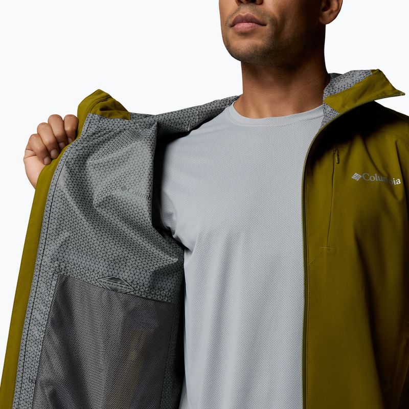 Vyriška softshell striukė Columbia Trailborne 2.5L mossy green 10
