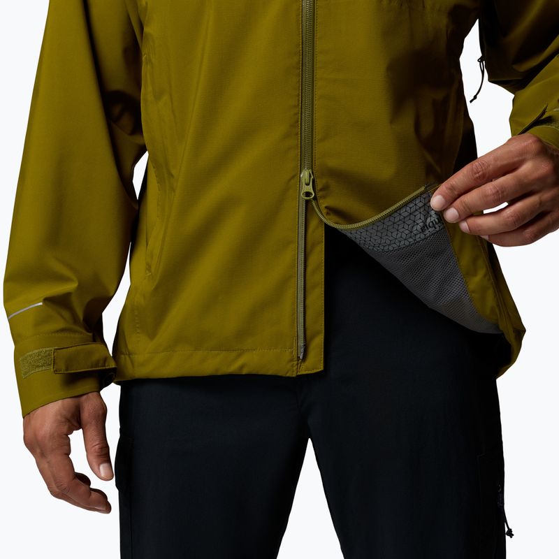 Vyriška softshell striukė Columbia Trailborne 2.5L mossy green 11