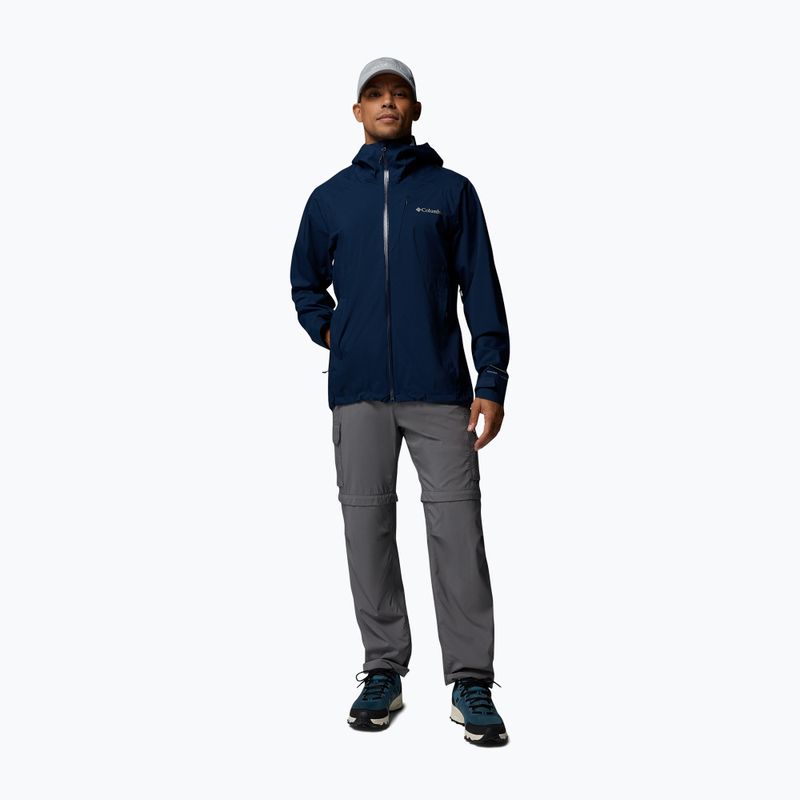 Vyriška softshell striukė Columbia Trailborne 2.5L collegiate navy 2