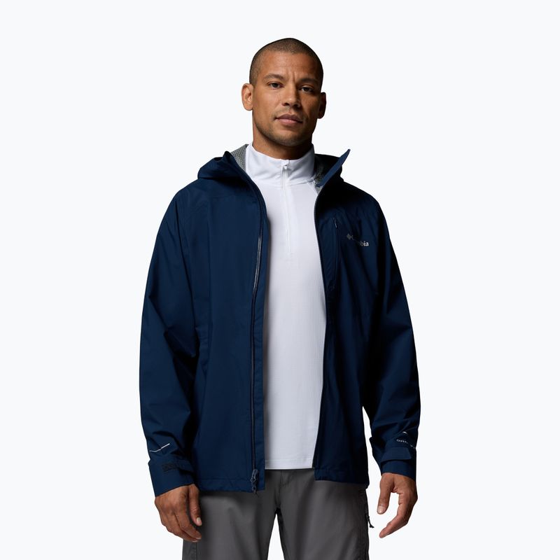Vyriška softshell striukė Columbia Trailborne 2.5L collegiate navy 5
