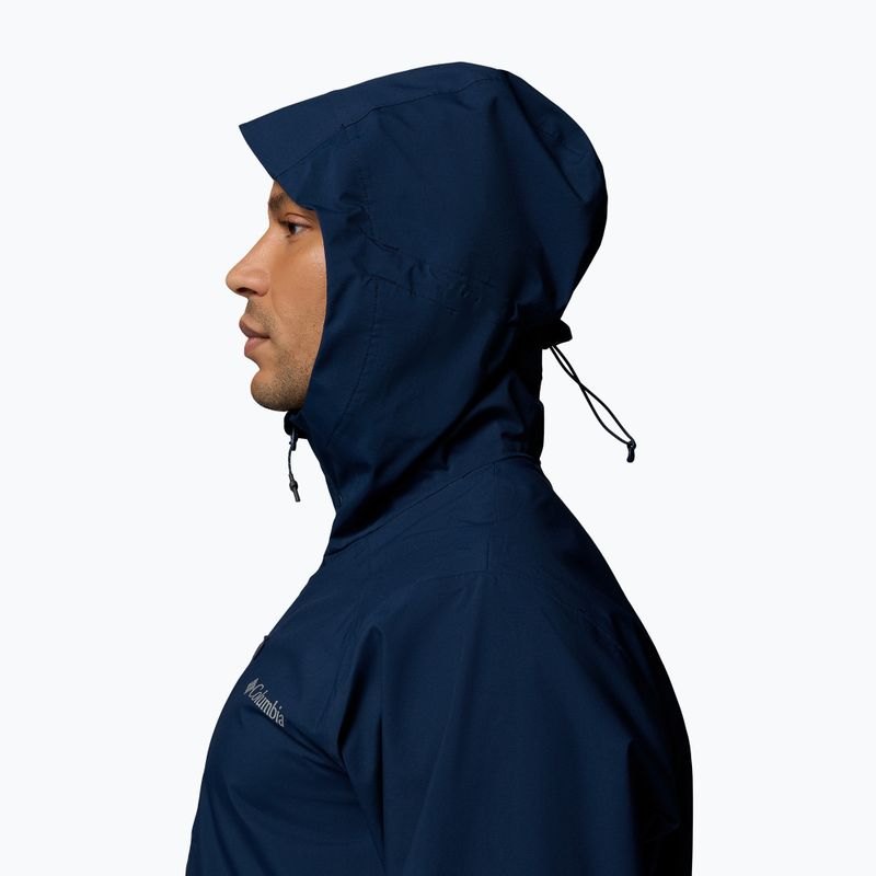 Vyriška softshell striukė Columbia Trailborne 2.5L collegiate navy 7