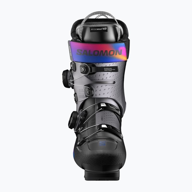 Moteriški slidinėjimo batai Salomon S/Pro Supra Dual Boa 115 W black/beluga metallic/beetroot purple 8