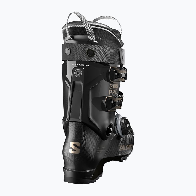 Vyriški slidinėjimo batai Salomon S/Pro Delta Boa 100 black/black/titanium met. 3