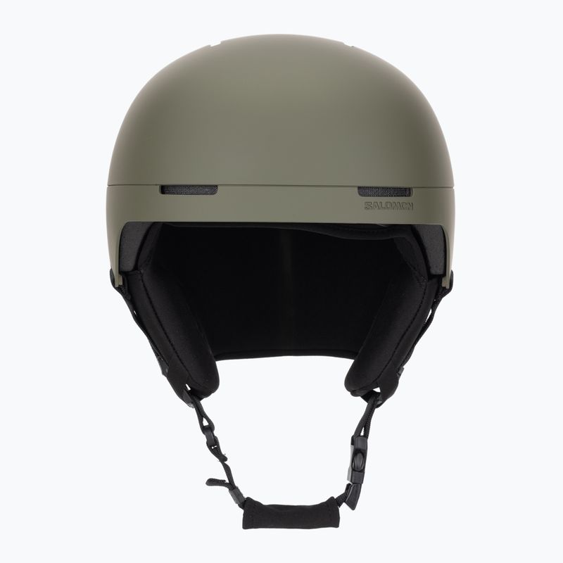 Slidinėjimo šalmas Salomon Brigade Index olive night 2