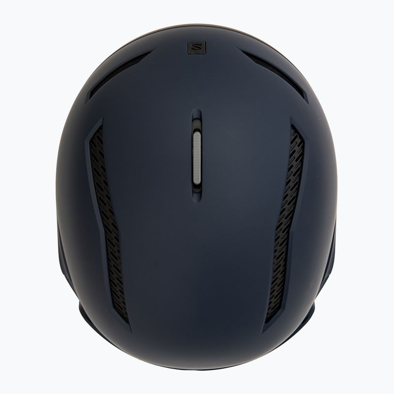 Slidinėjimo šalmas Salomon Driver Prime Sigma Plus dress blue/sigma poppy red/sigma ice blue 7