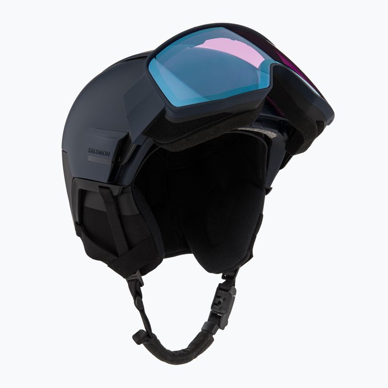 Slidinėjimo šalmas Salomon Driver Prime Sigma Plus dress blue/sigma poppy red/sigma ice blue 11