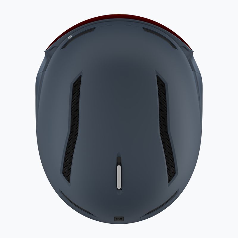 Slidinėjimo šalmas Salomon Driver Prime Sigma Plus dress blue/sigma poppy red/sigma ice blue 6