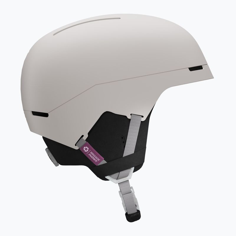 Slidinėjimo šalmas Salomon Brigade Index grey violet 3