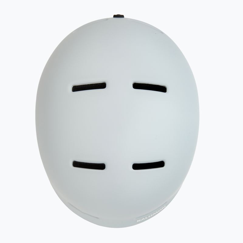 Vaikiškas slidinėjimo šalmas Salomon Player Combo + slidinėjimo akiniai XV Jr ice flow/ice flow mid blue 6