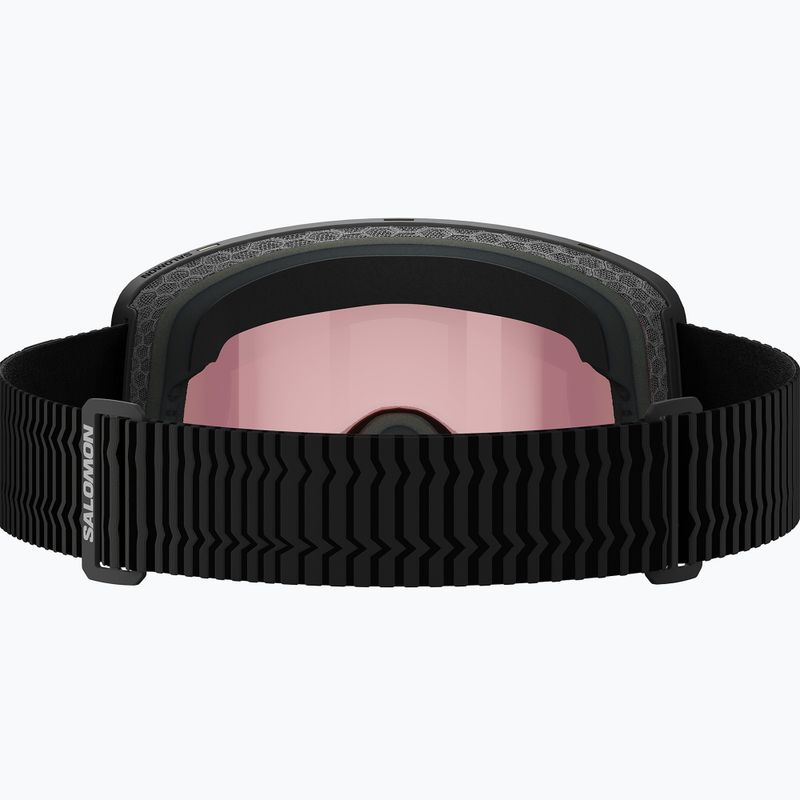 Slidinėjimo akiniai Salomon Sentry Pro OTG Sigma Photo S1-S3 black/sigma photo poppy red 3