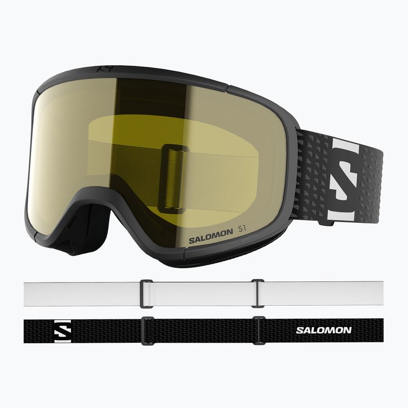 Slidinėjimo akiniai Salomon Aksium 2.0 Acces black/flash yellow 5