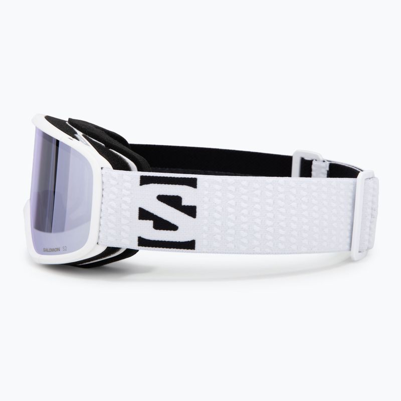 Slidinėjimo akiniai Salomon Aksium 2.0 S white/ml super white 4
