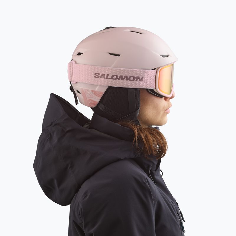 Slidinėjimo akiniai Salomon Aksium 2.0 S heavenly pink/ml ruby 6