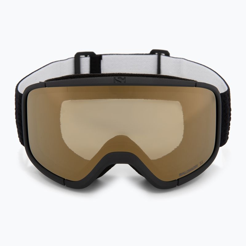 Slidinėjimo akiniai Salomon Aksium 2.0 S Acces black/flash gold 2