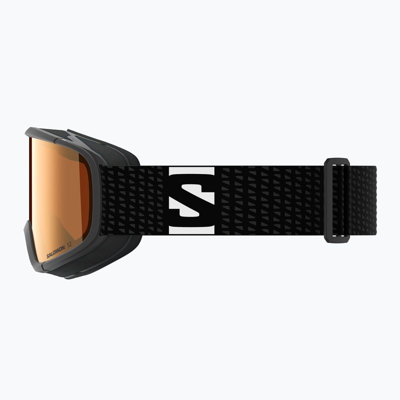 Vaikiški slidinėjimo akiniai Salomon Lumi Acces Jr black/flash toric orange 4