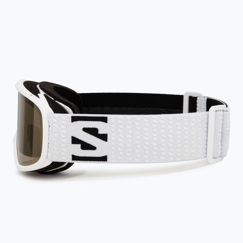 Vaikiški slidinėjimo akiniai Salomon Lumi Acces Jr white/flash gold 4