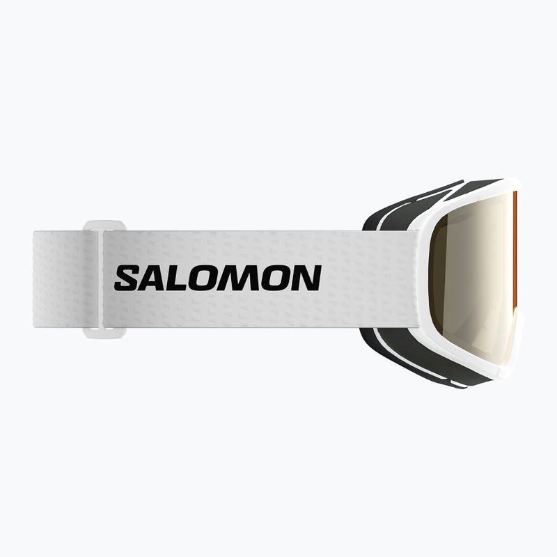 Vaikiški slidinėjimo akiniai Salomon Lumi Acces Jr white/flash gold 7