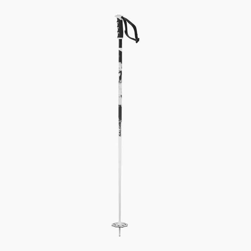 Slidžių lazdos Salomon Steep white/black 2