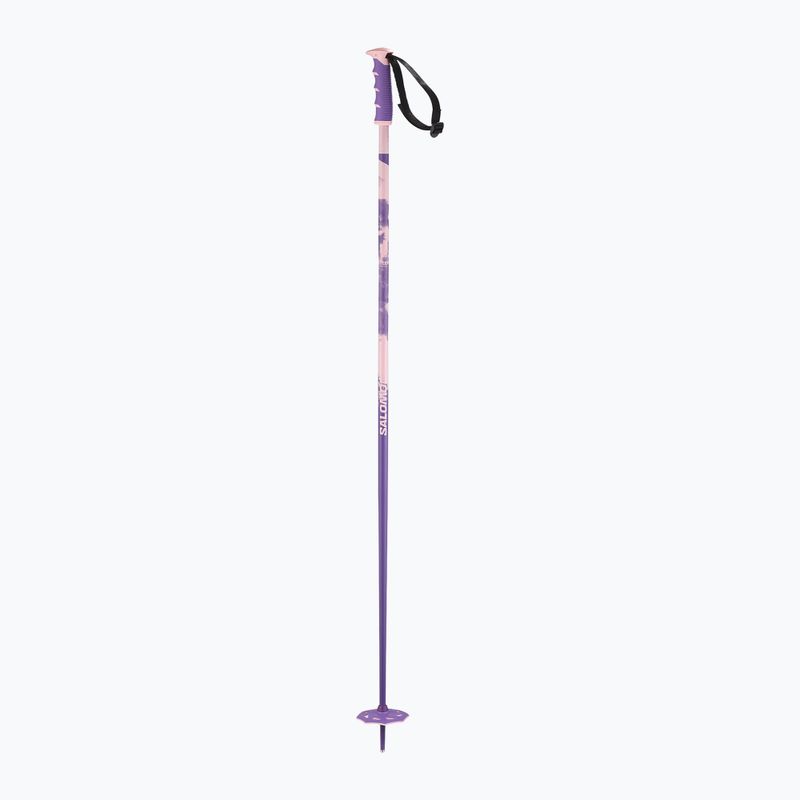Slidžių lazdos Salomon Steep purple/pink 2