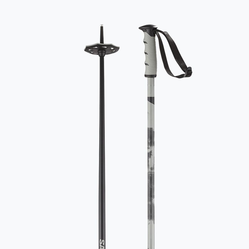 Slidinėjimo lazdos Salomon Steep black/grey 3