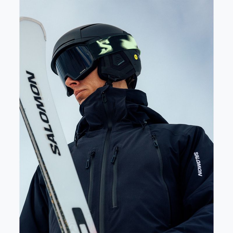 Slidinėjimo akiniai Salomon S/View 3 black yellow/ml black 6