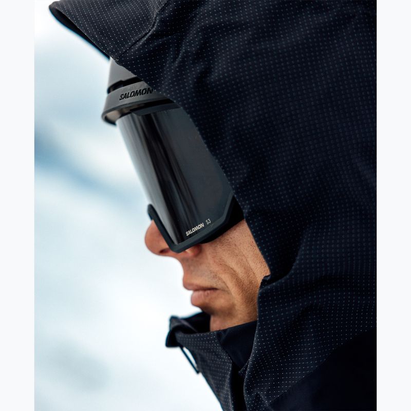 Slidinėjimo akiniai Salomon S/View 3 black yellow/ml black 7