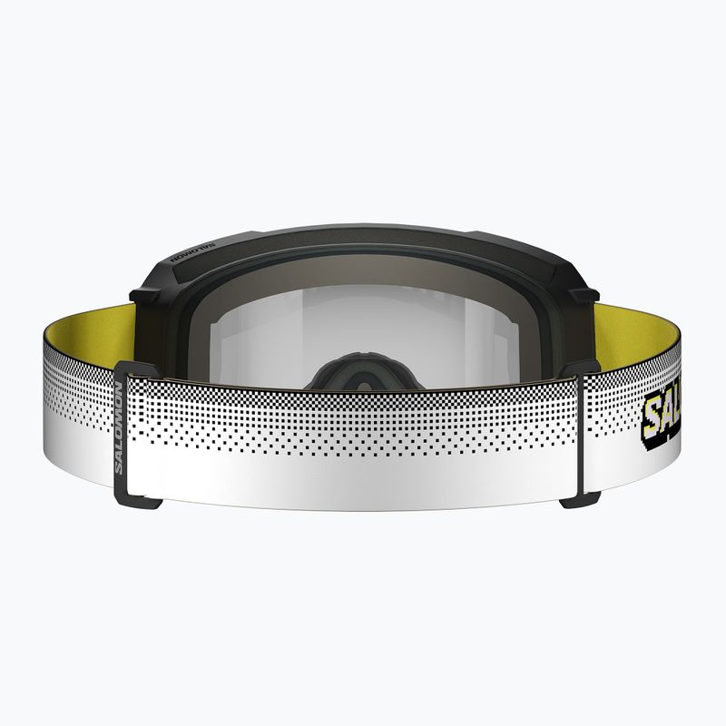 Slidinėjimo akiniai Salomon S/View 3 black pixels/ml super white 2