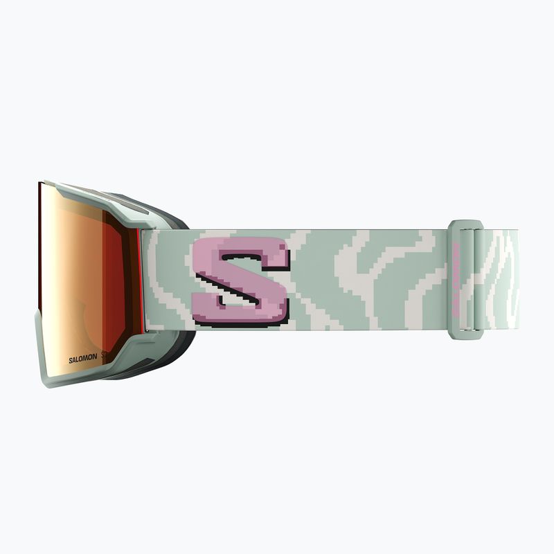 Slidinėjimo akiniai Salomon S/View 3 iceberg green/ml ruby 4