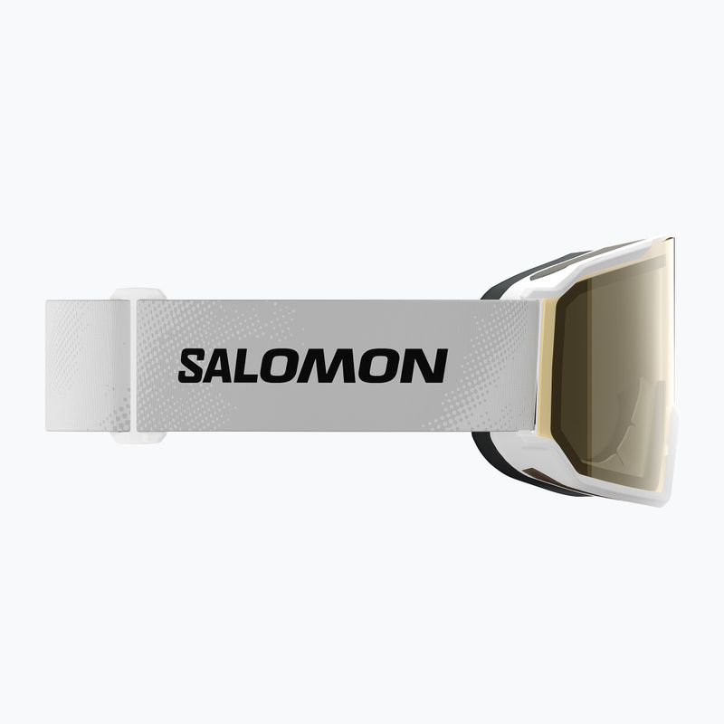 Slidinėjimo akiniai Salomon S/View 3 Access white/flash gold 3