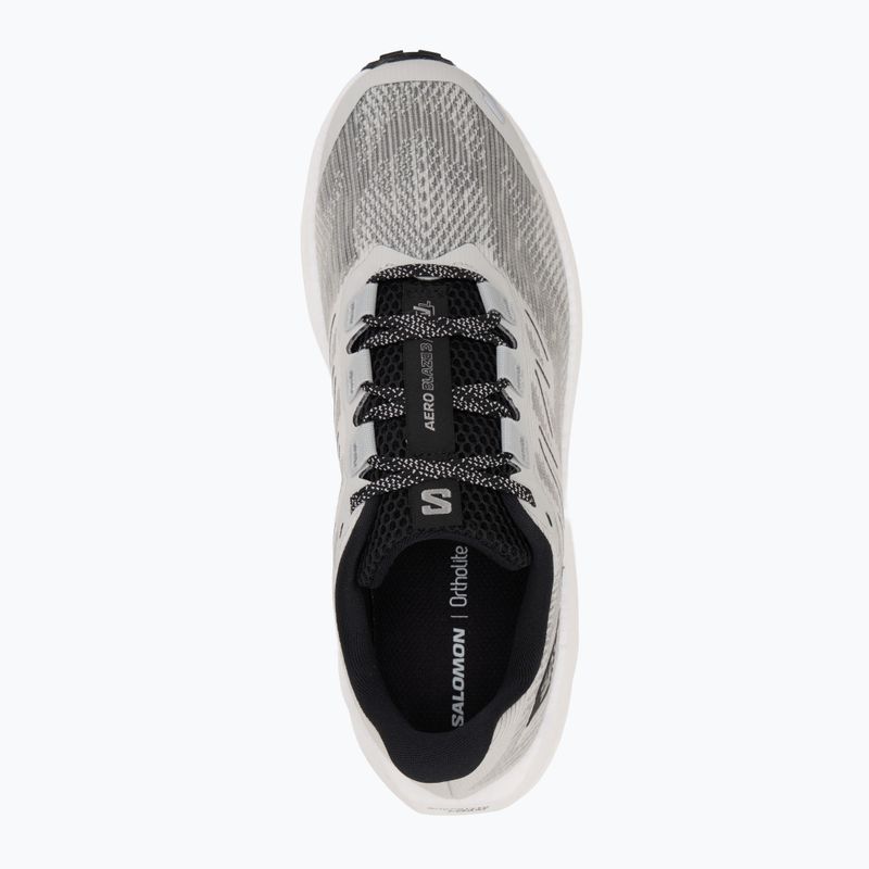 Vyriški bėgimo bateliai Salomon Aero Blaze 3 Gravel lunar rock/balta/juoda 5