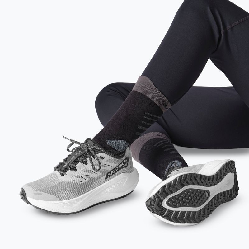Vyriški bėgimo bateliai Salomon Aero Blaze 3 Gravel lunar rock/balta/juoda 15