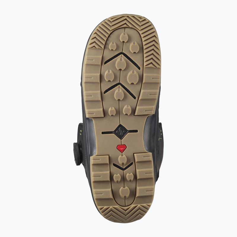 Vyriški snieglenčių batai Salomon Echo Dual Boa black/black/deep lichen green 7