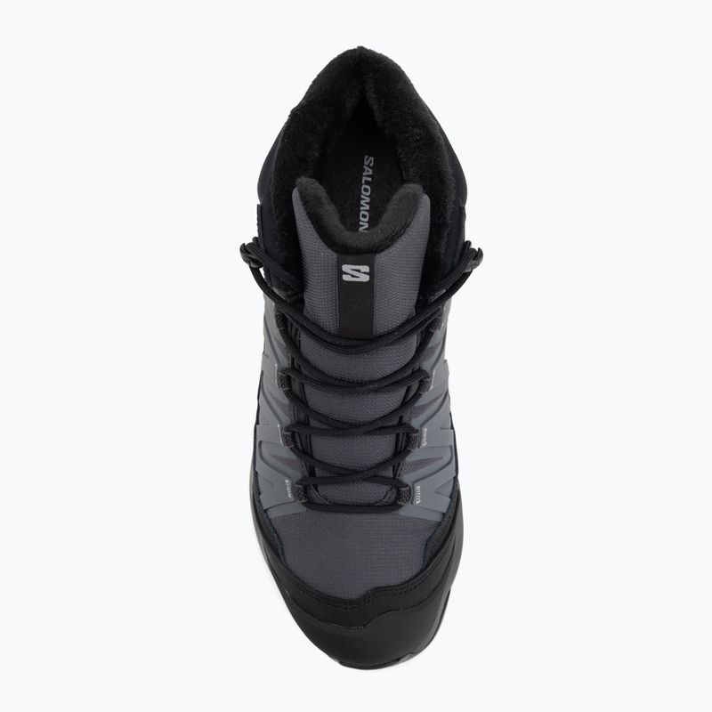 Vyriški turistiniai batai Salomon X-Adventure Coldrush WP asphalt / black / alloy 5