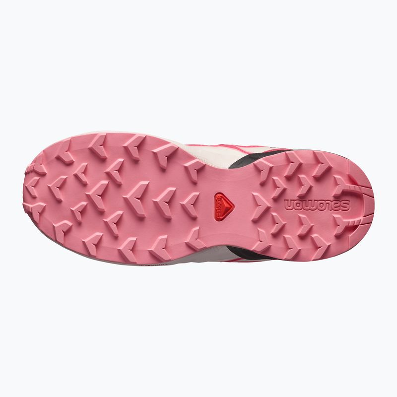 Vaikiški bėgimo batai Salomon Speedcross Waterproof grisaille/hushed violet/rouge red 11