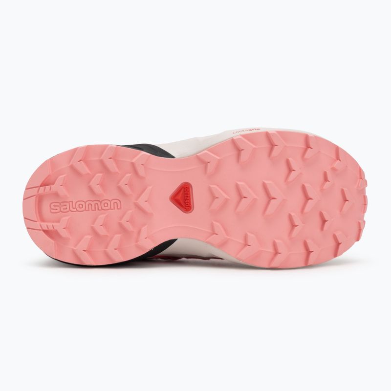 Vaikiški bėgimo batai Salomon Speedcross Waterproof grisaille/hushed violet/rouge red 4