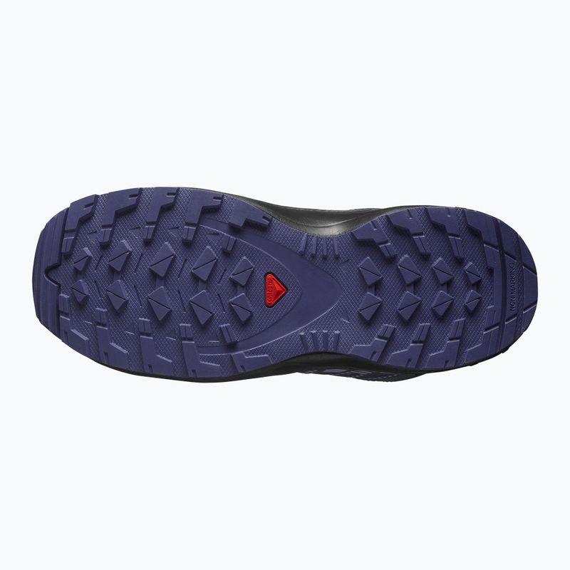 Vaikiški turistiniai batai Salomon XA Pro V8 MID WP turbulence / black / liberty 11