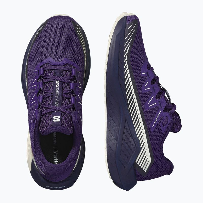 Moteriški bėgimo bateliai Salomon DRX Defy Gravel astral aura/maritime blue/vanilla ice 12