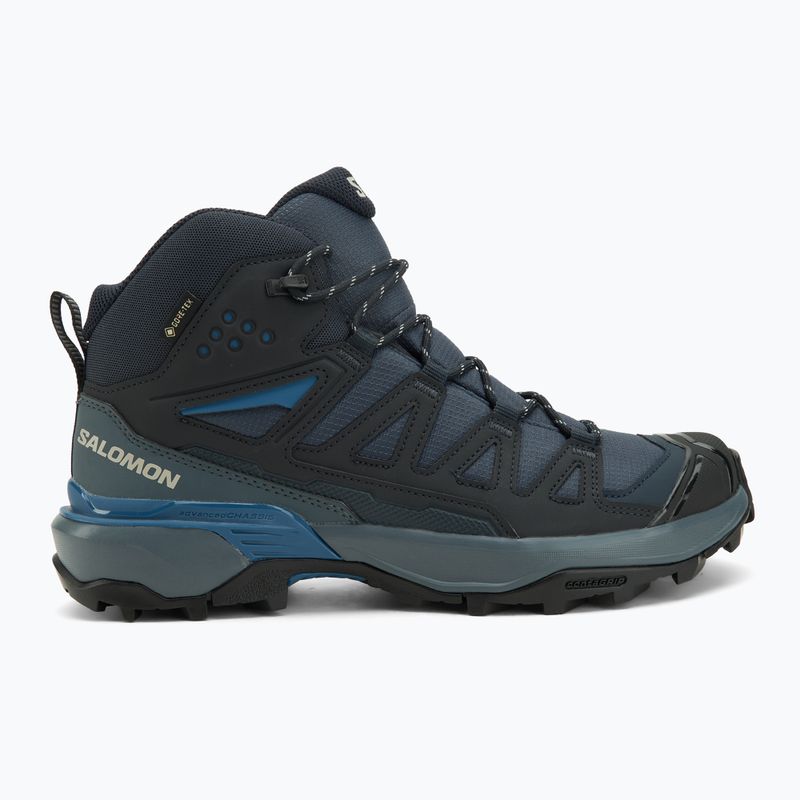 Vyriški žygio batai Salomon X Ultra 360 Mid GTX blue nights / dark navy / dark blue 2