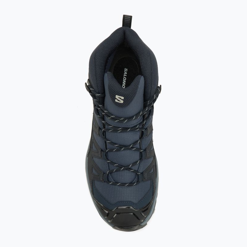 Vyriški žygio batai Salomon X Ultra 360 Mid GTX blue nights / dark navy / dark blue 5