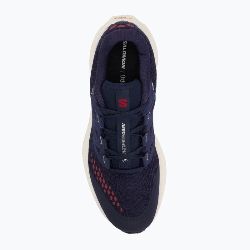 Vyriški bėgimo bateliai Salomon Aero Glide 3 Gravel astral aura/vanilla ice/haute red 5