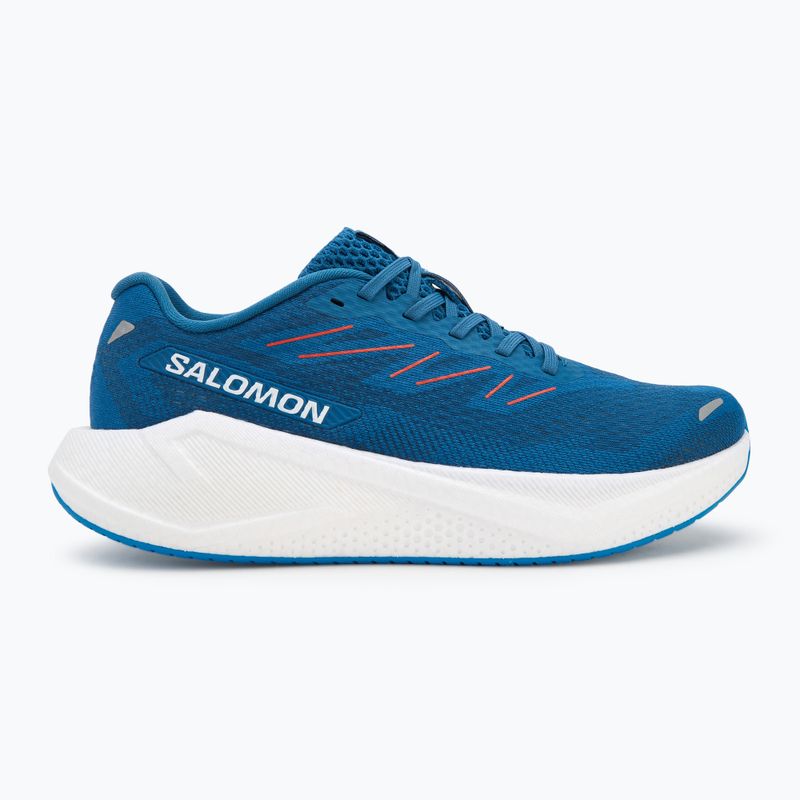 Vyriški bėgimo bateliai Salomon Aero Blaze 3 tamsiai mėlyni/vyšniniai pomidorai 2