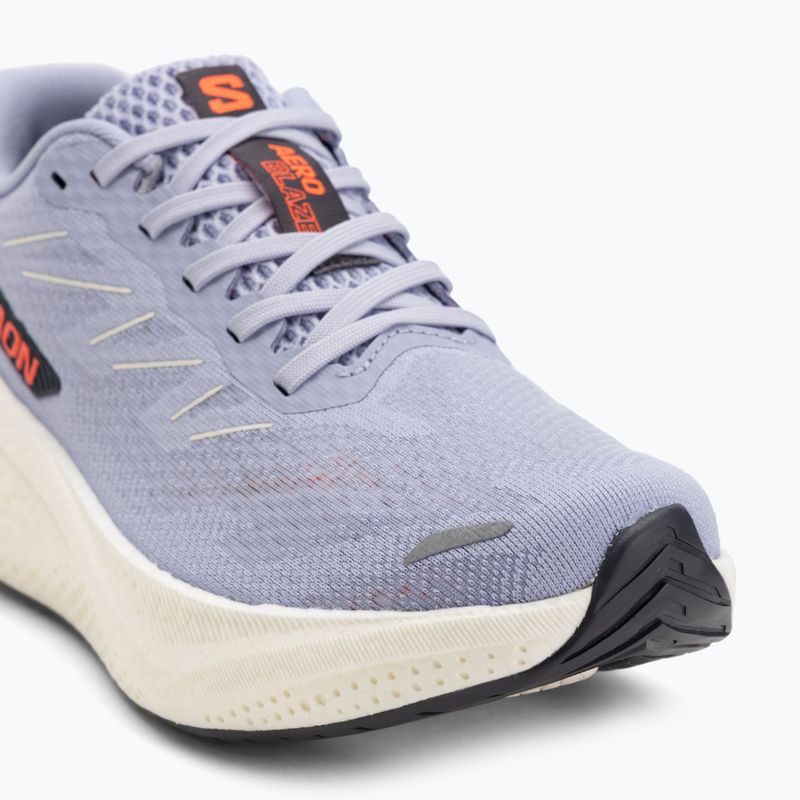 Moteriški bėgimo bateliai Salomon Aero Blaze 3 cosmic sky/vanilla ice/neon flame 7