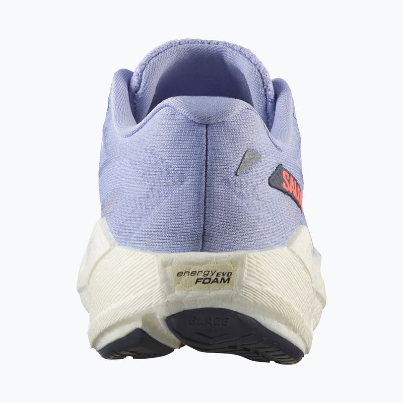 Moteriški bėgimo bateliai Salomon Aero Blaze 3 cosmic sky/vanilla ice/neon flame 4