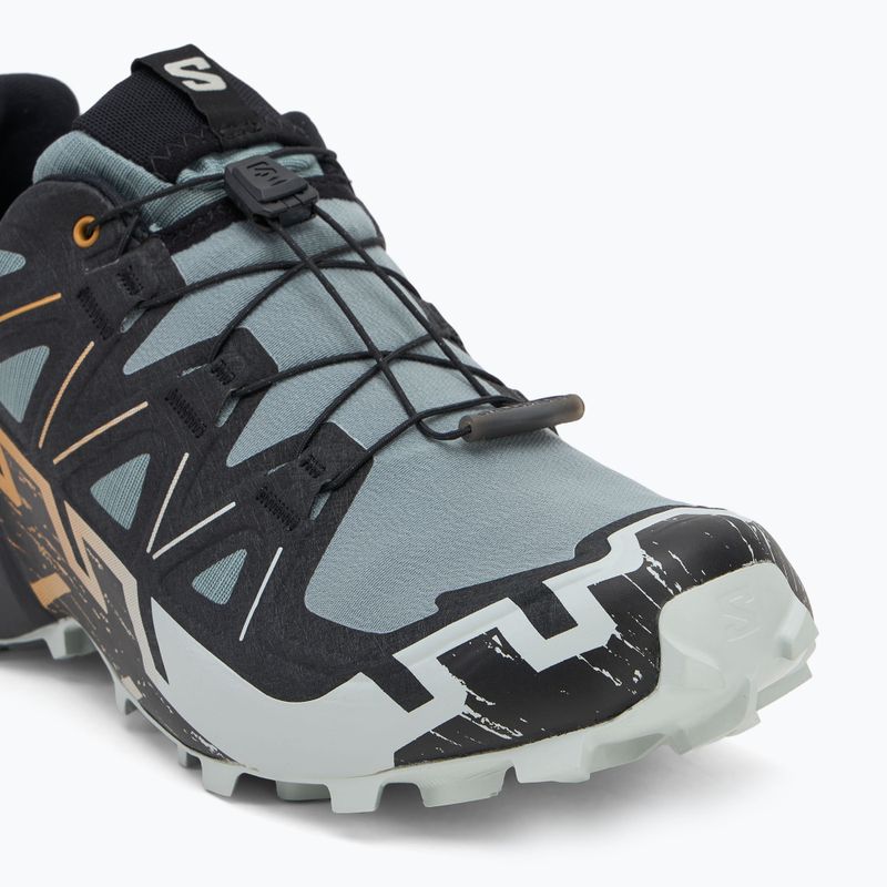 Vyriški bėgimo bateliai Salomon Speedcross 6 GTX trooper/black/wood thrush 7