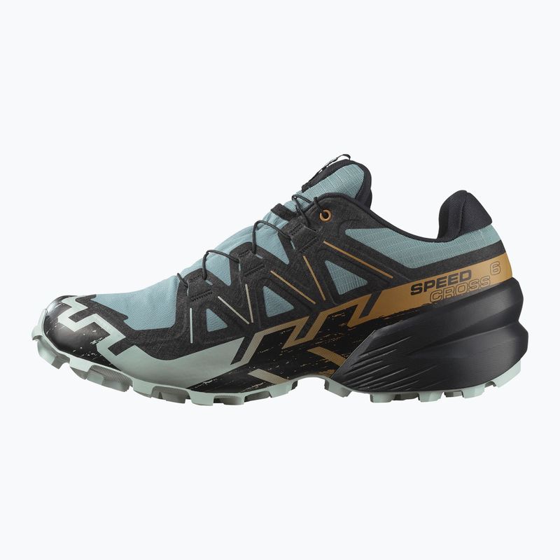 Vyriški bėgimo bateliai Salomon Speedcross 6 GTX trooper/black/wood thrush 3