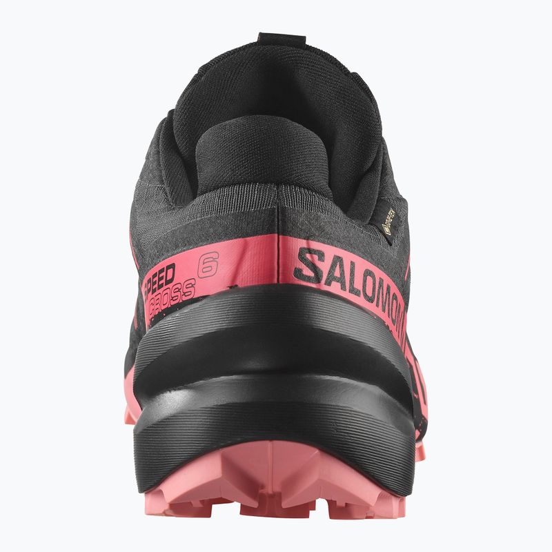 Moteriški bėgimo bateliai Salomon Speedcross 6 GTX nine iron/black/flamingo pink 4